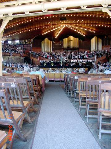 Inside the Great Auditorium, Ocean Grove, New Jersey