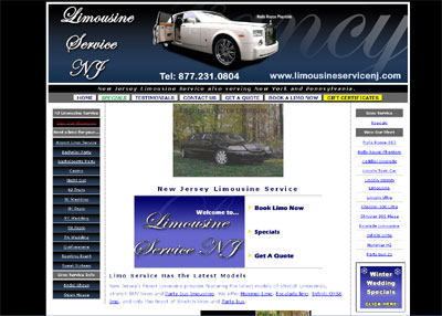 New Jersey Limousine Service - Fancy Limos